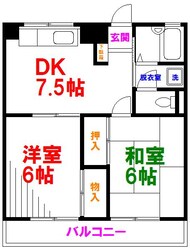 メゾン・ユウの物件間取画像